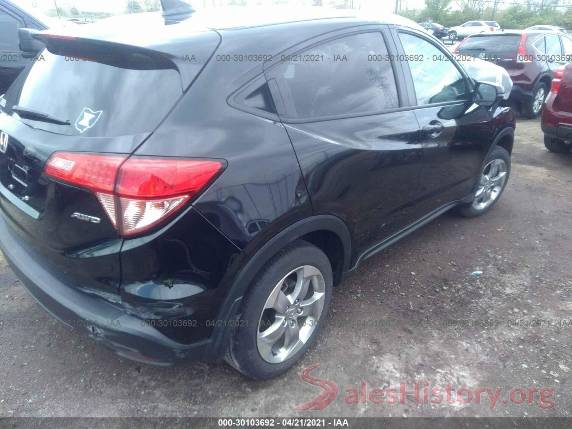 3CZRU6H71HM724427 2017 HONDA HR-V