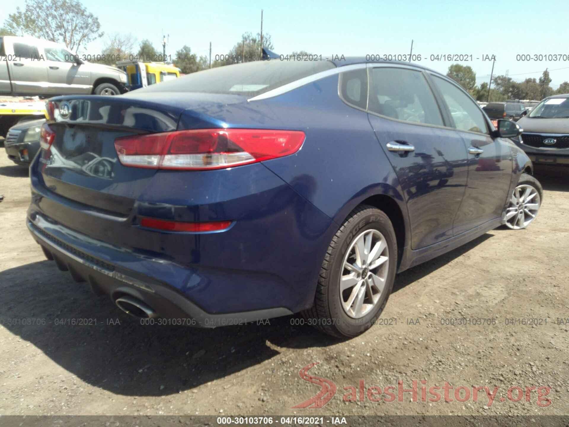 5XXGT4L38KG277872 2019 KIA OPTIMA