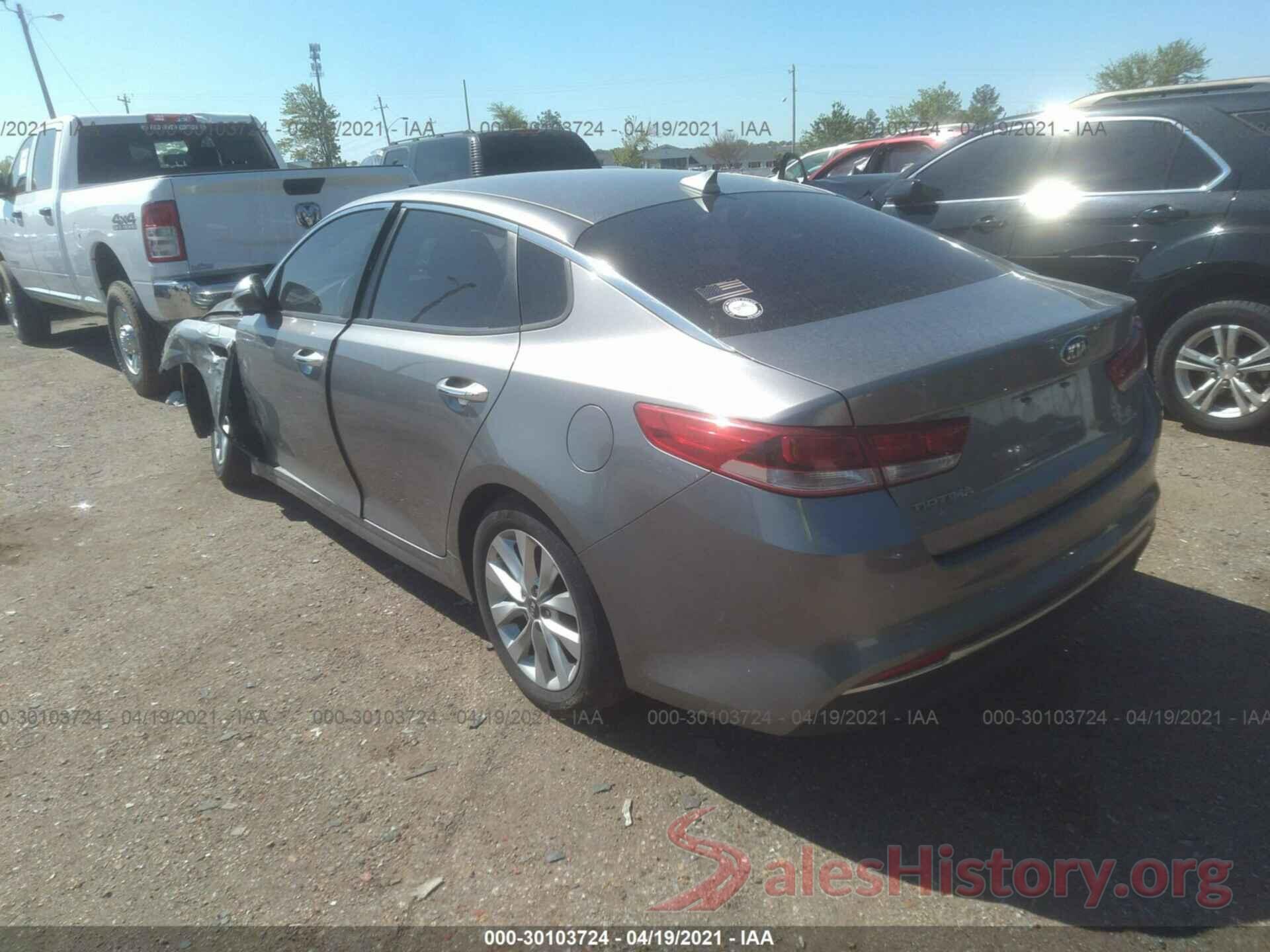 5XXGT4L30HG130034 2017 KIA OPTIMA