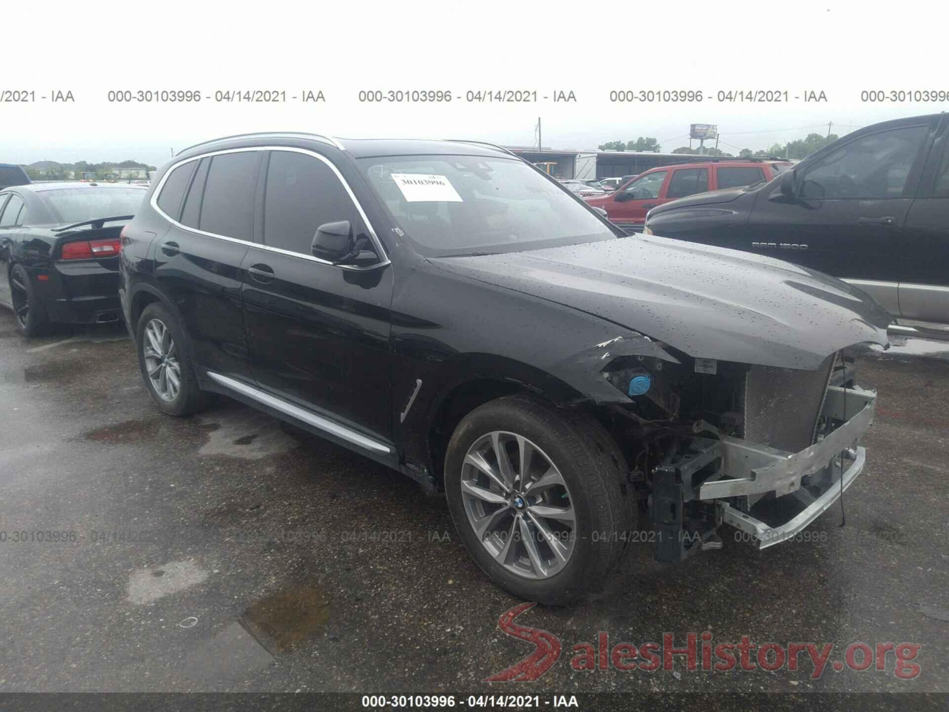 5UXTR7C54KLE94370 2019 BMW X3