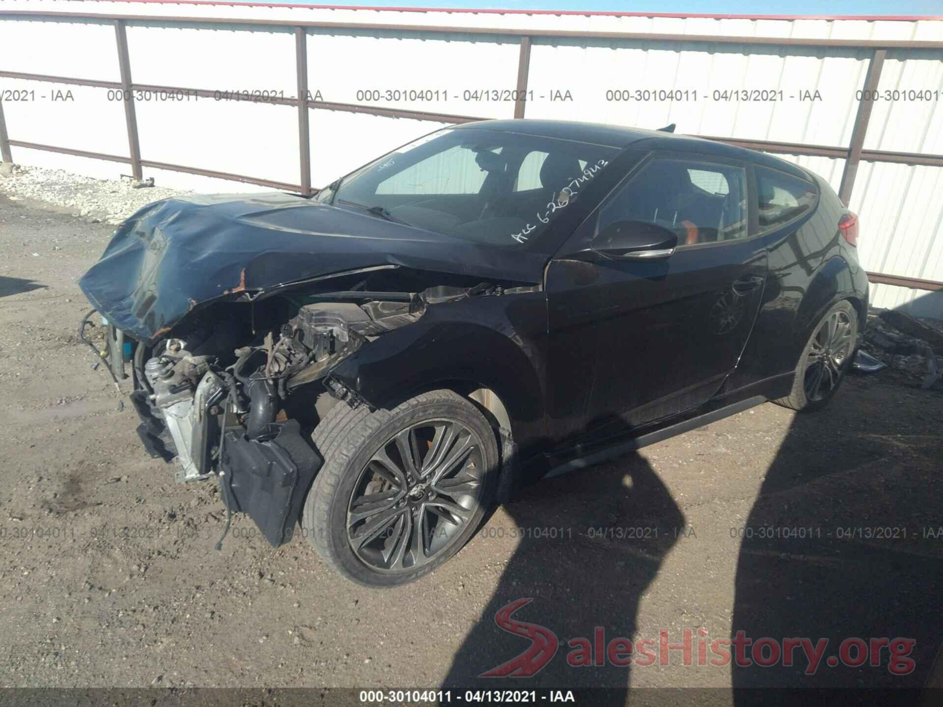 KMHTC6AE7GU274943 2016 HYUNDAI VELOSTER