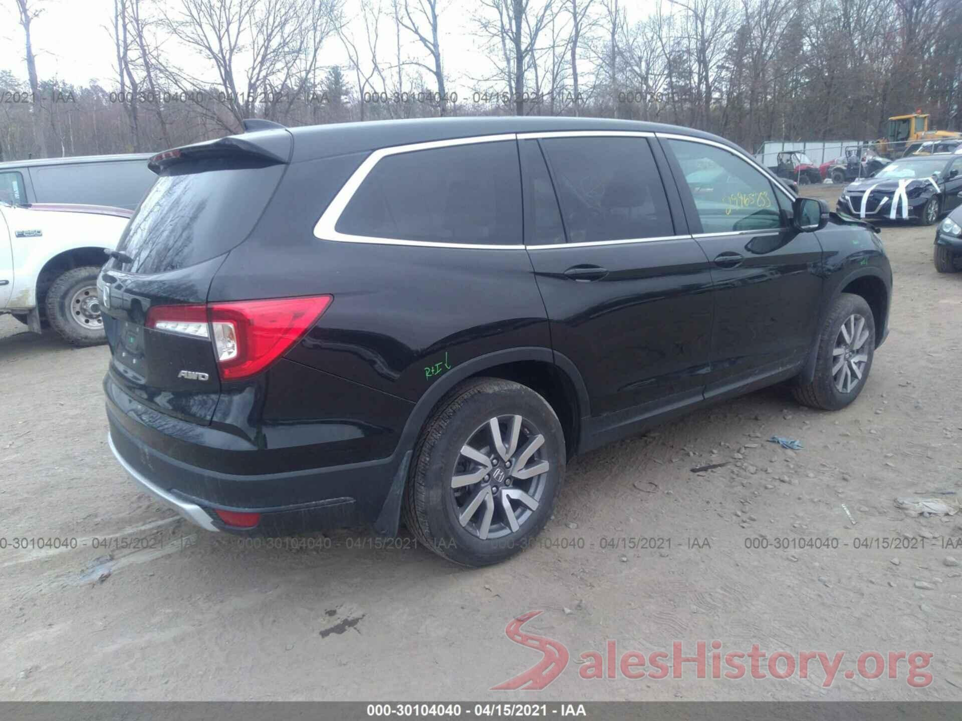 5FNYF6H48KB039239 2019 HONDA PILOT