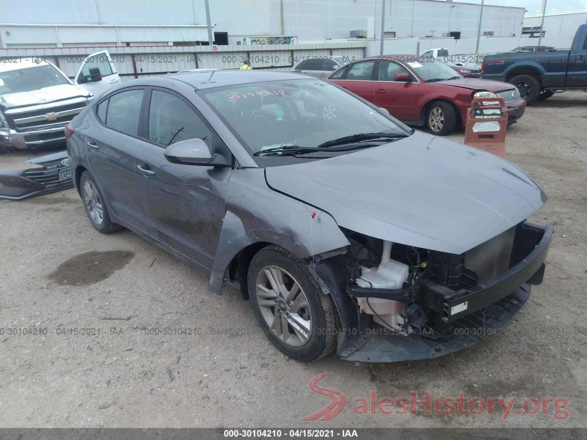 5NPD84LF5KH483010 2019 HYUNDAI ELANTRA