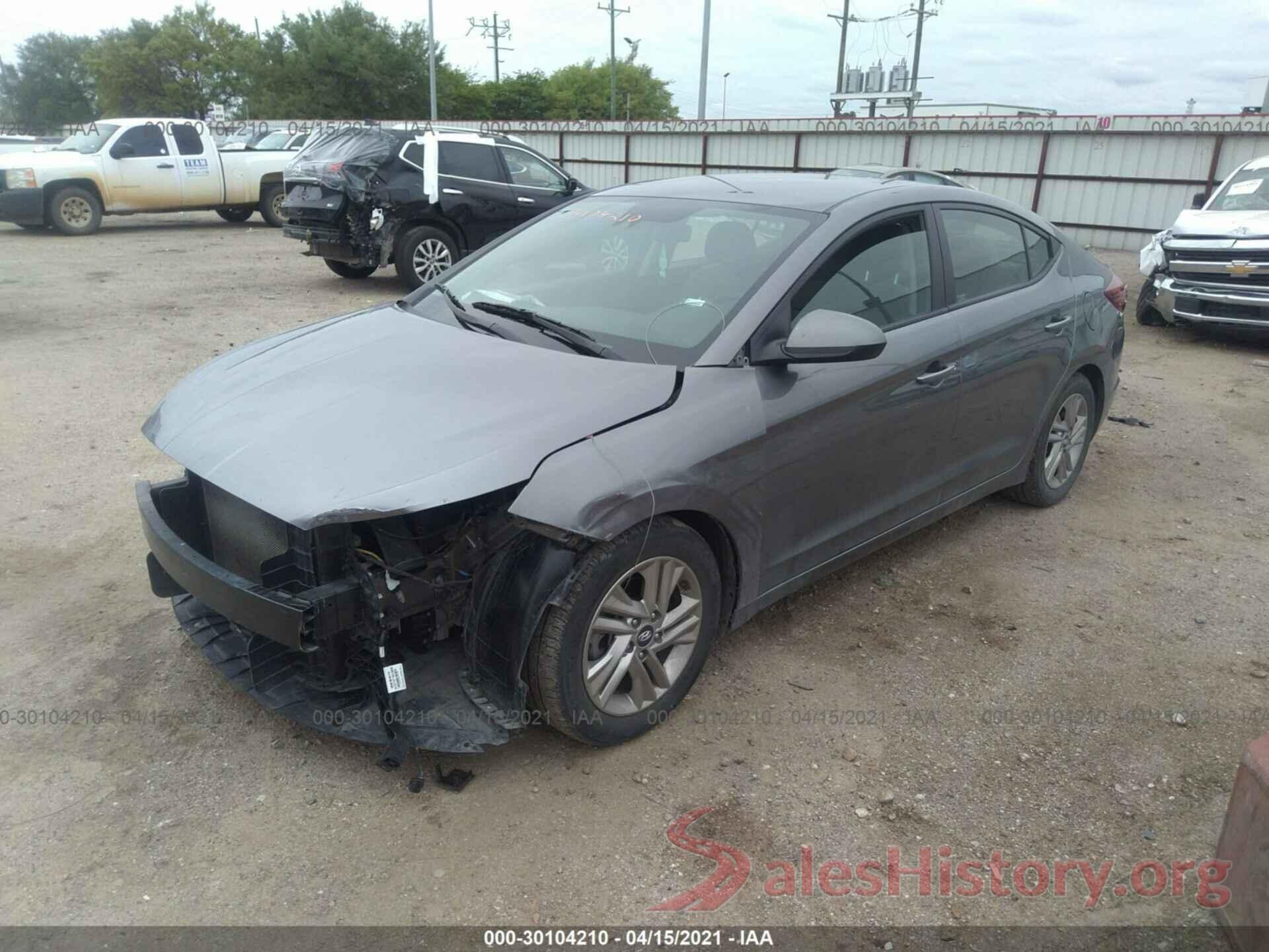 5NPD84LF5KH483010 2019 HYUNDAI ELANTRA