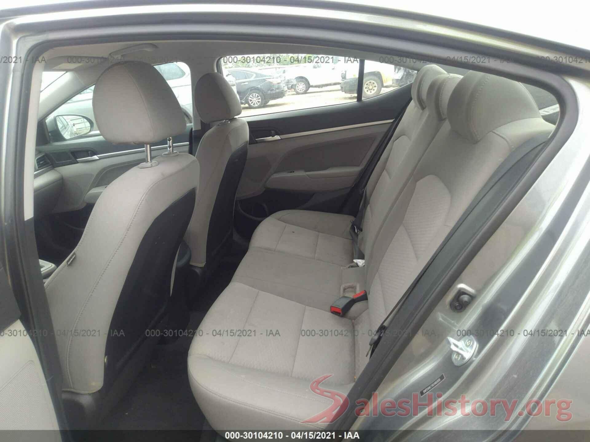 5NPD84LF5KH483010 2019 HYUNDAI ELANTRA