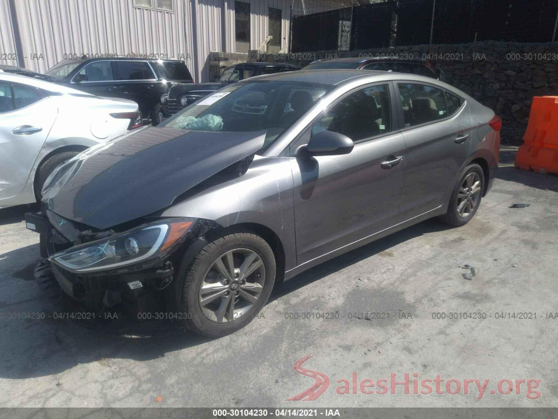 5NPD84LF1JH300507 2018 HYUNDAI ELANTRA