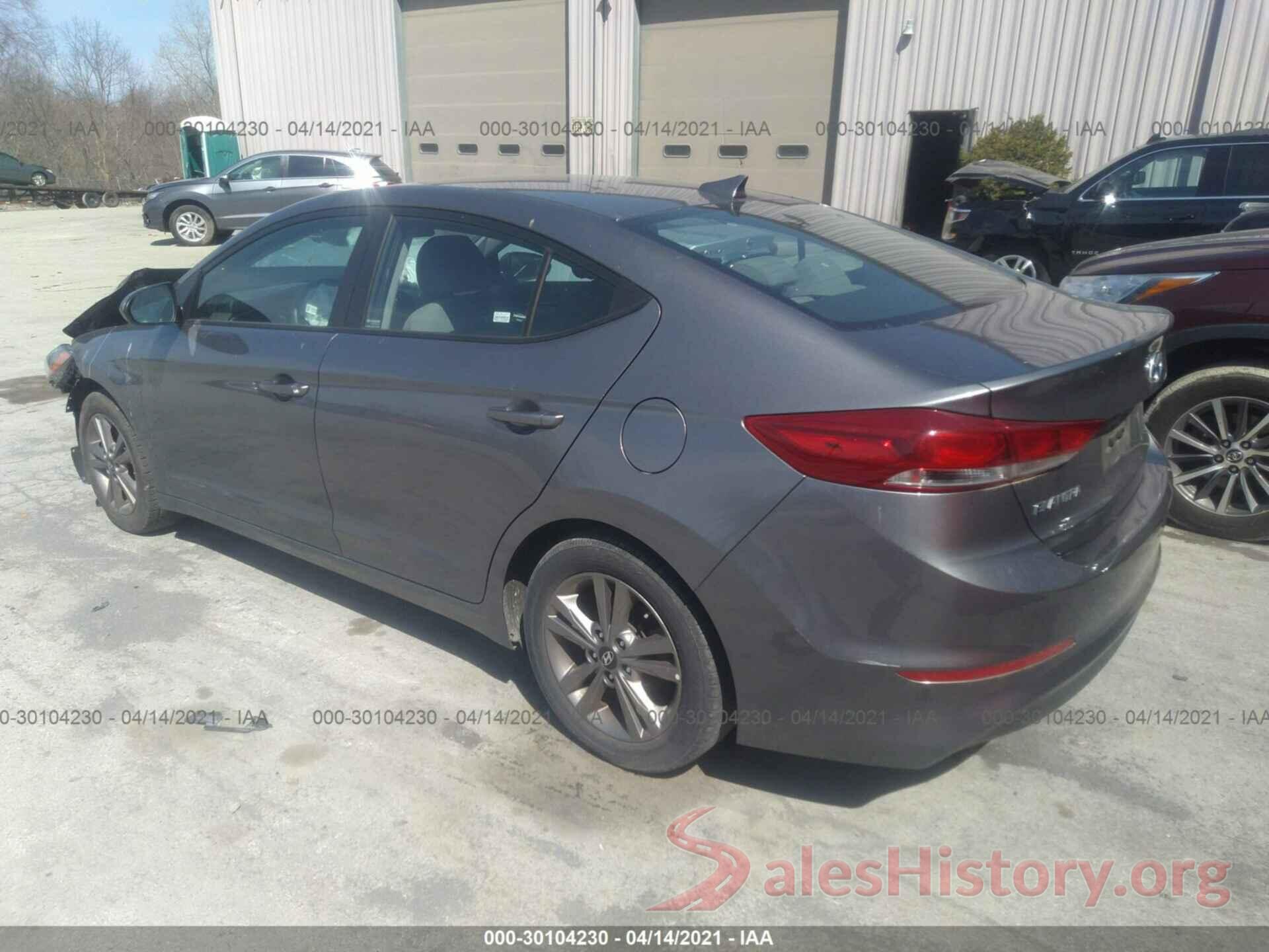 5NPD84LF1JH300507 2018 HYUNDAI ELANTRA