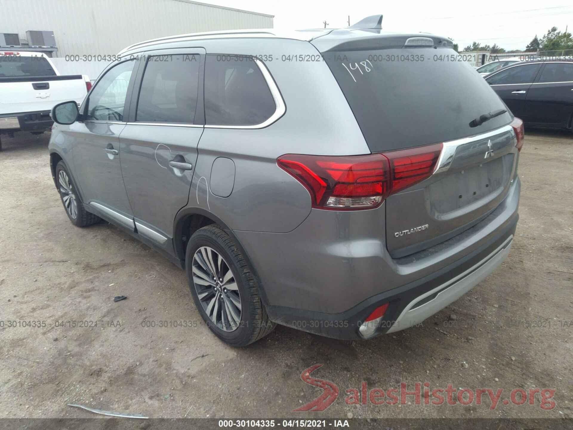 JA4AZ3A37LZ038338 2020 MITSUBISHI OUTLANDER