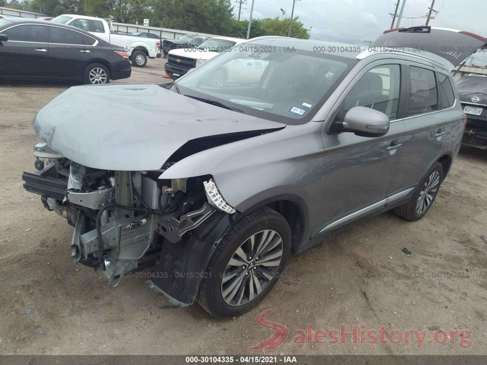 JA4AZ3A37LZ038338 2020 MITSUBISHI OUTLANDER