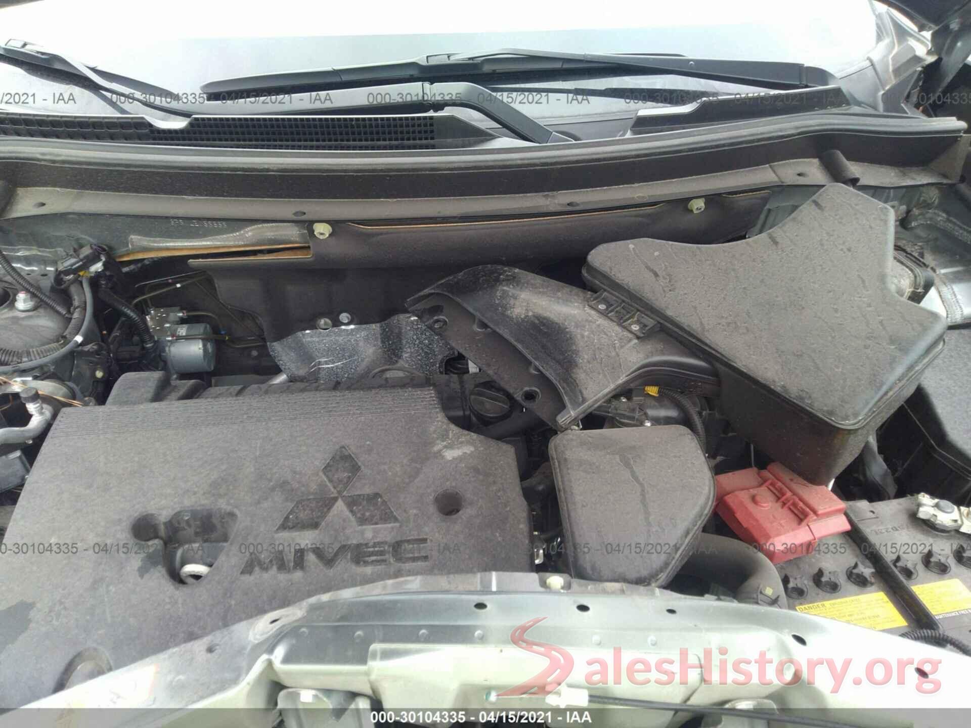 JA4AZ3A37LZ038338 2020 MITSUBISHI OUTLANDER