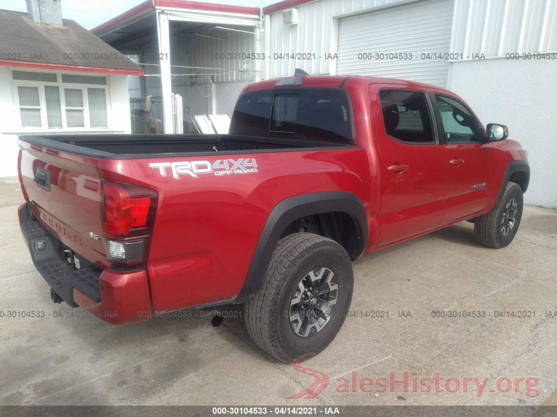 3TMCZ5AN4KM223829 2019 TOYOTA TACOMA 4WD