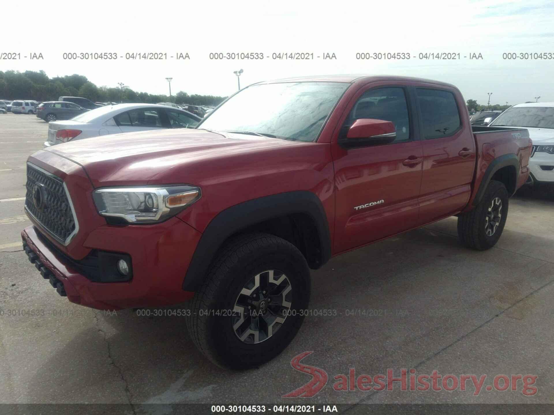 3TMCZ5AN4KM223829 2019 TOYOTA TACOMA 4WD