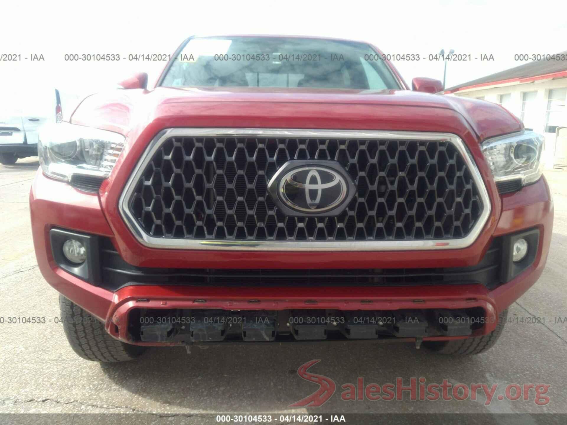 3TMCZ5AN4KM223829 2019 TOYOTA TACOMA 4WD