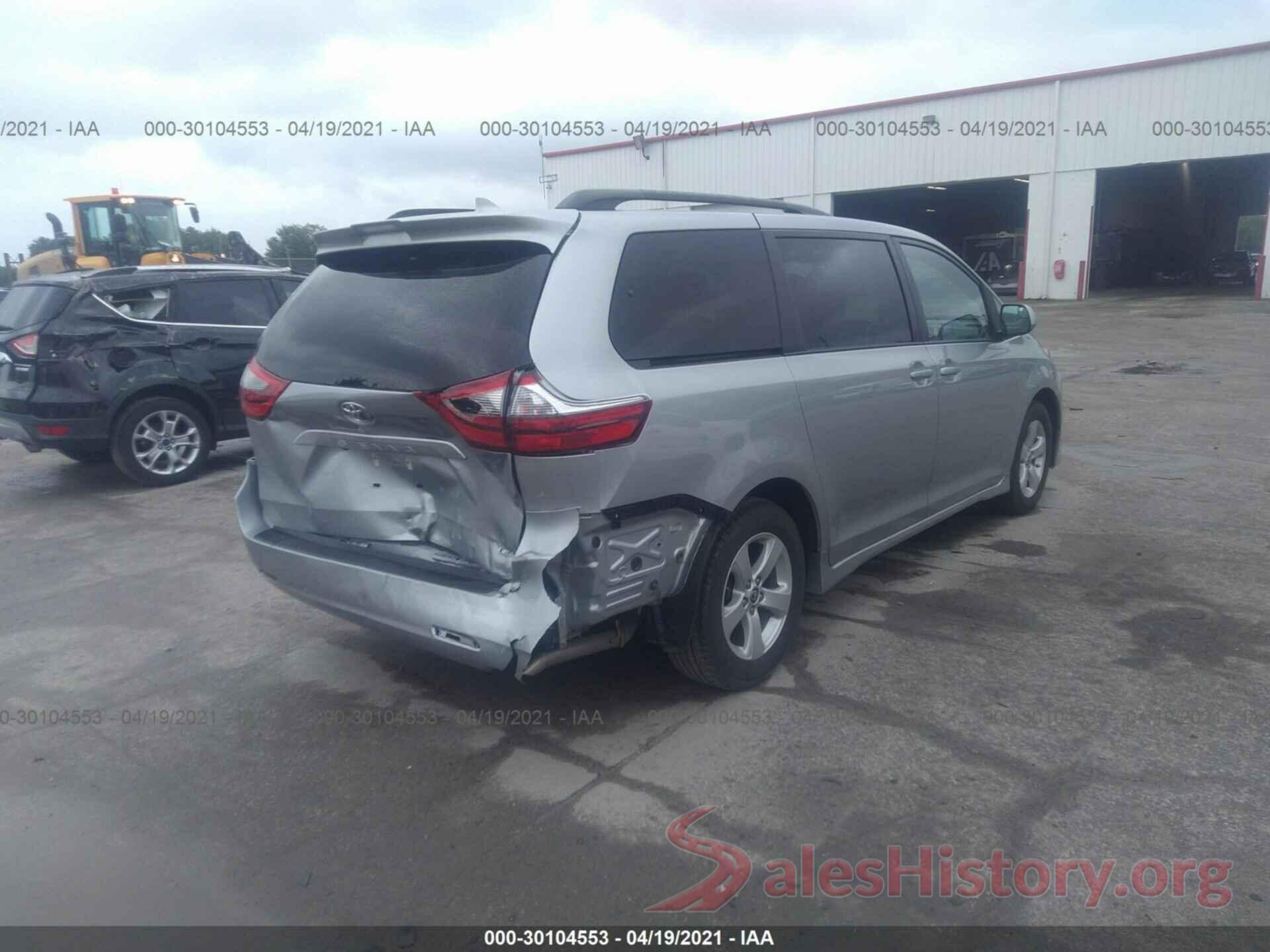 5TDKZ3DCXLS069526 2020 TOYOTA SIENNA