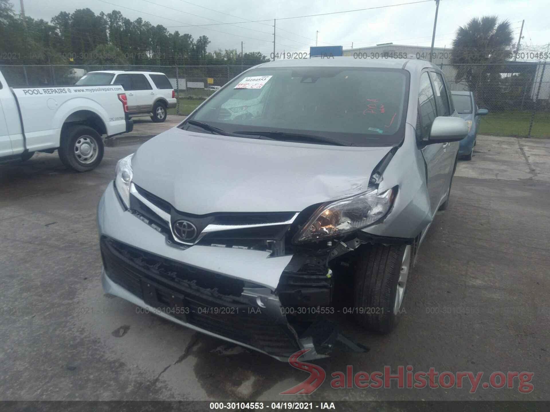 5TDKZ3DCXLS069526 2020 TOYOTA SIENNA