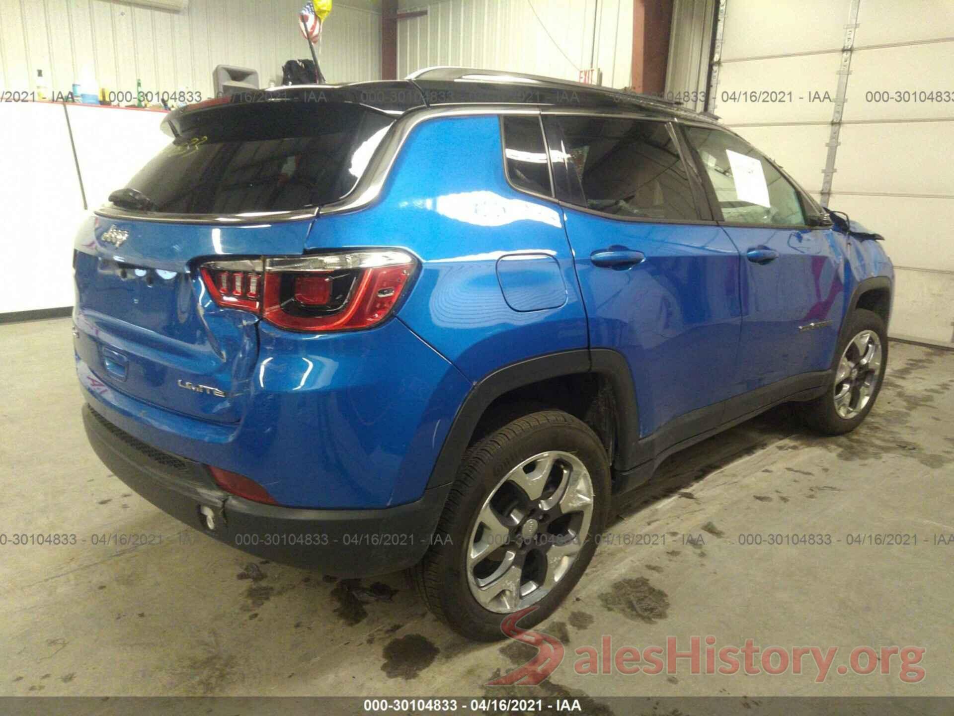 3C4NJDCB5LT163564 2020 JEEP COMPASS