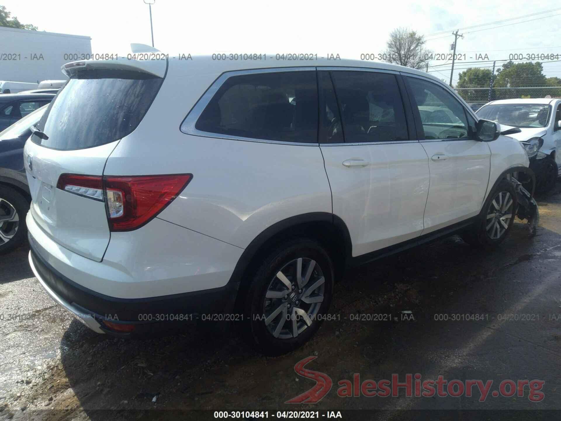 5FNYF5H54KB022344 2019 HONDA PILOT