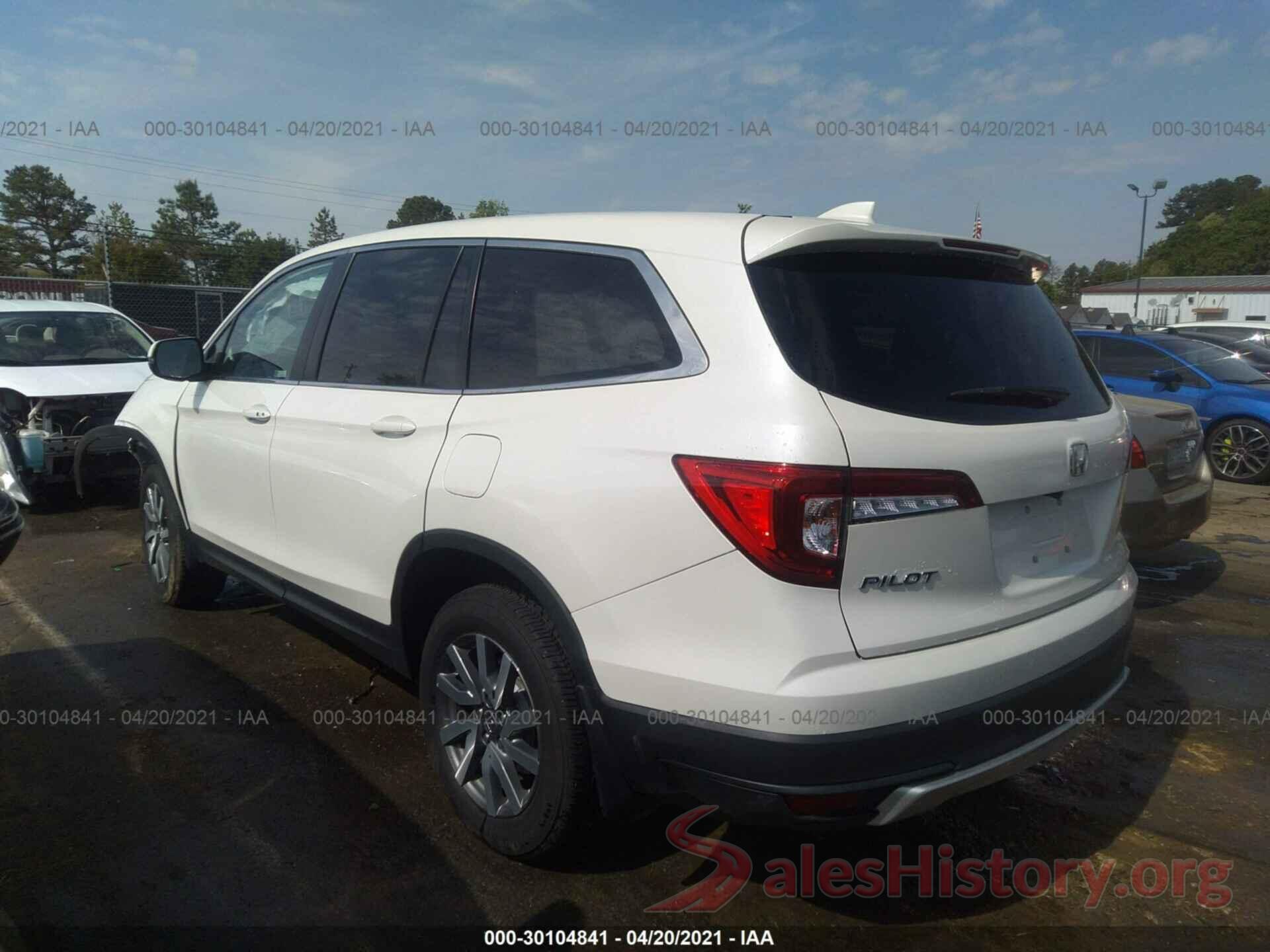 5FNYF5H54KB022344 2019 HONDA PILOT