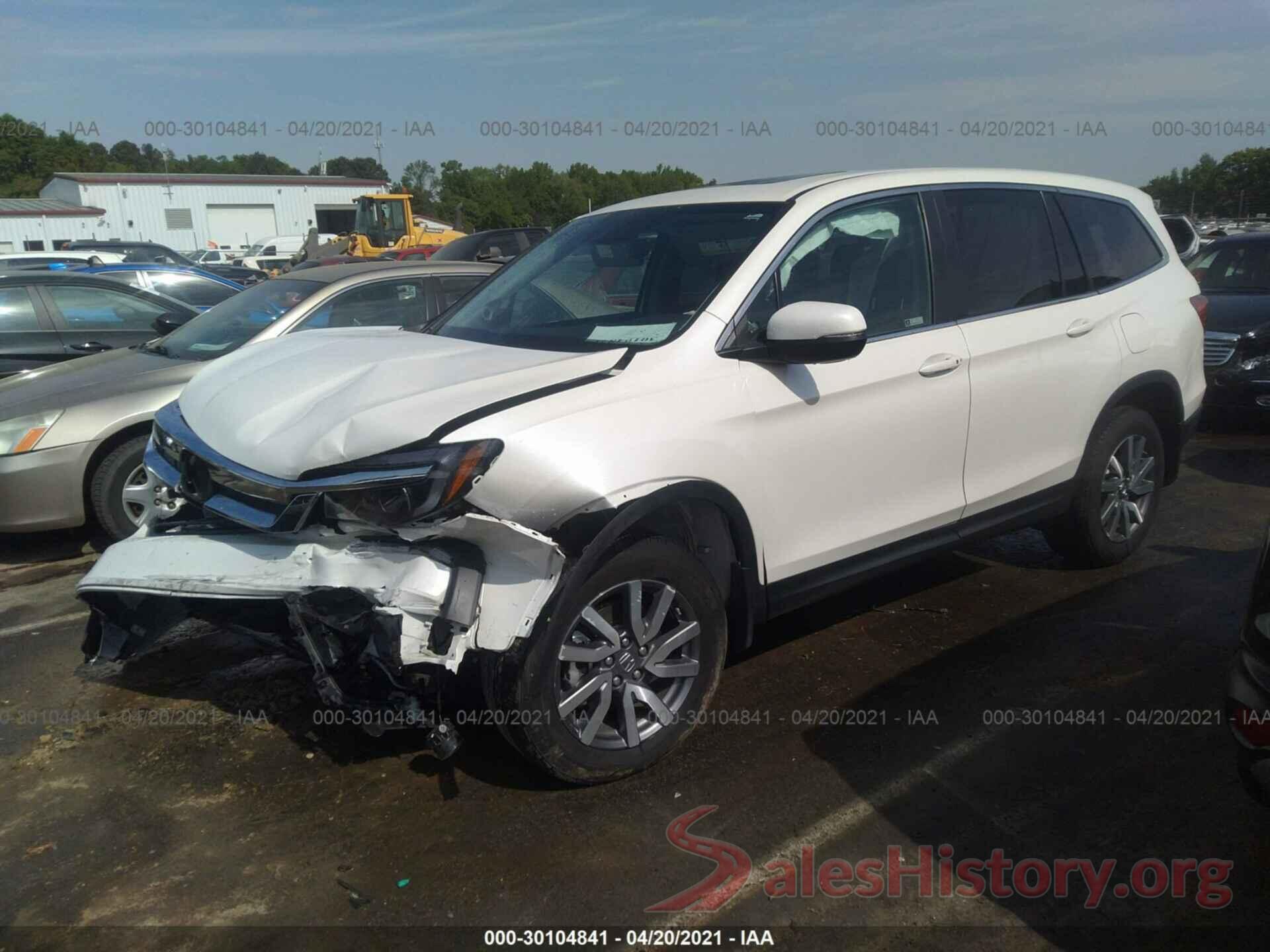 5FNYF5H54KB022344 2019 HONDA PILOT