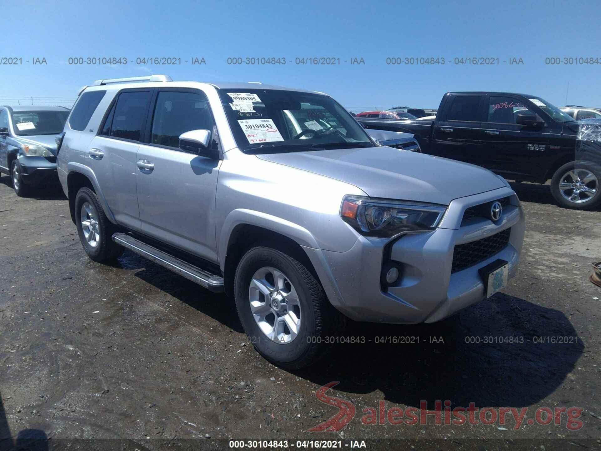 JTEZU5JR7G5118321 2016 TOYOTA 4RUNNER