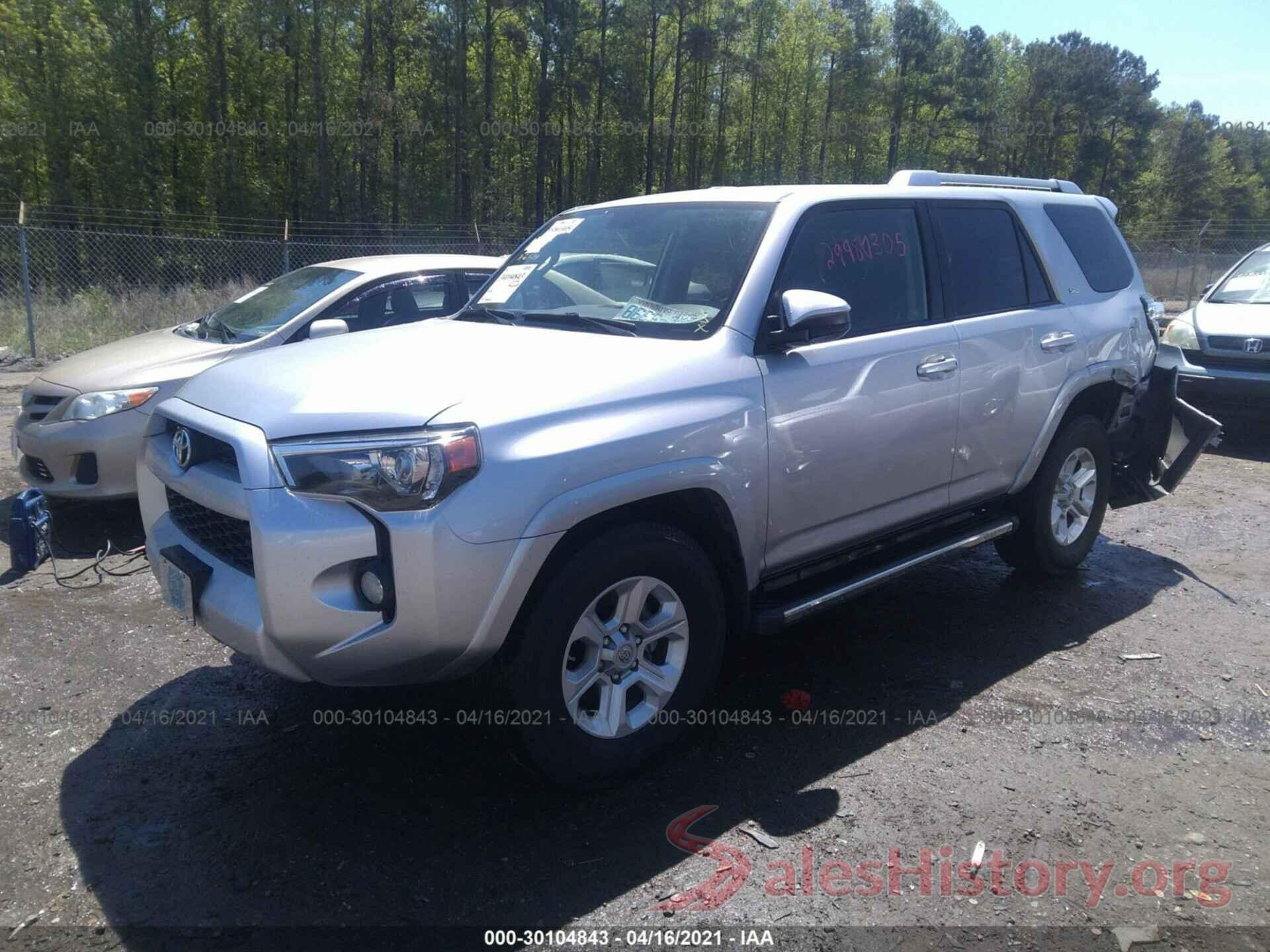 JTEZU5JR7G5118321 2016 TOYOTA 4RUNNER