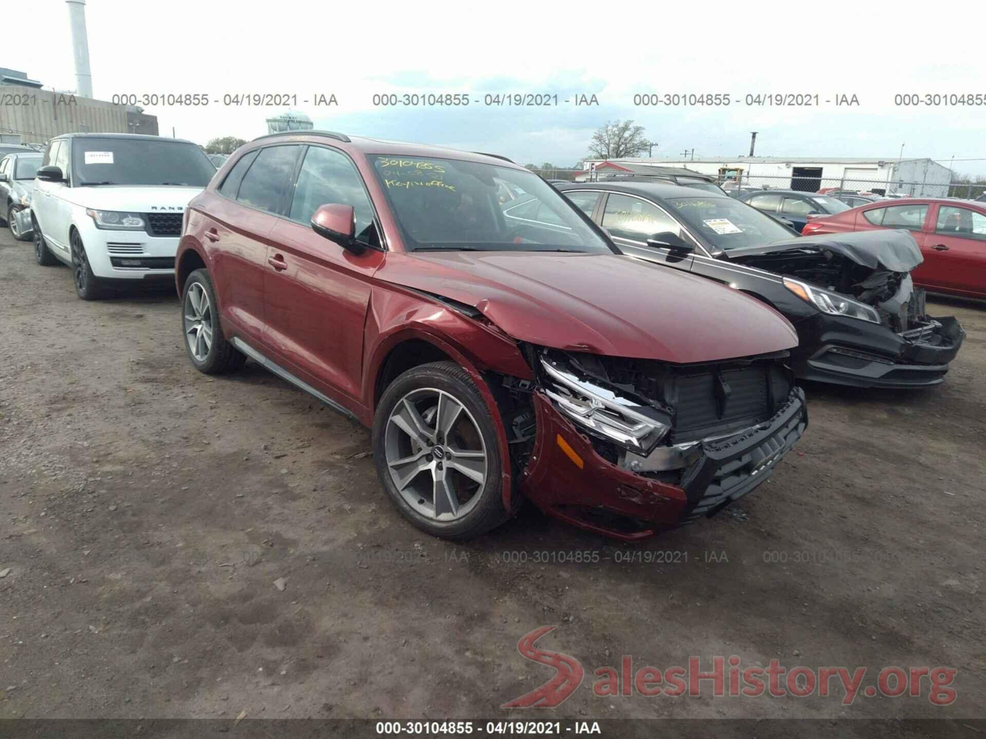 WA1BNAFY3L2086761 2020 AUDI Q5