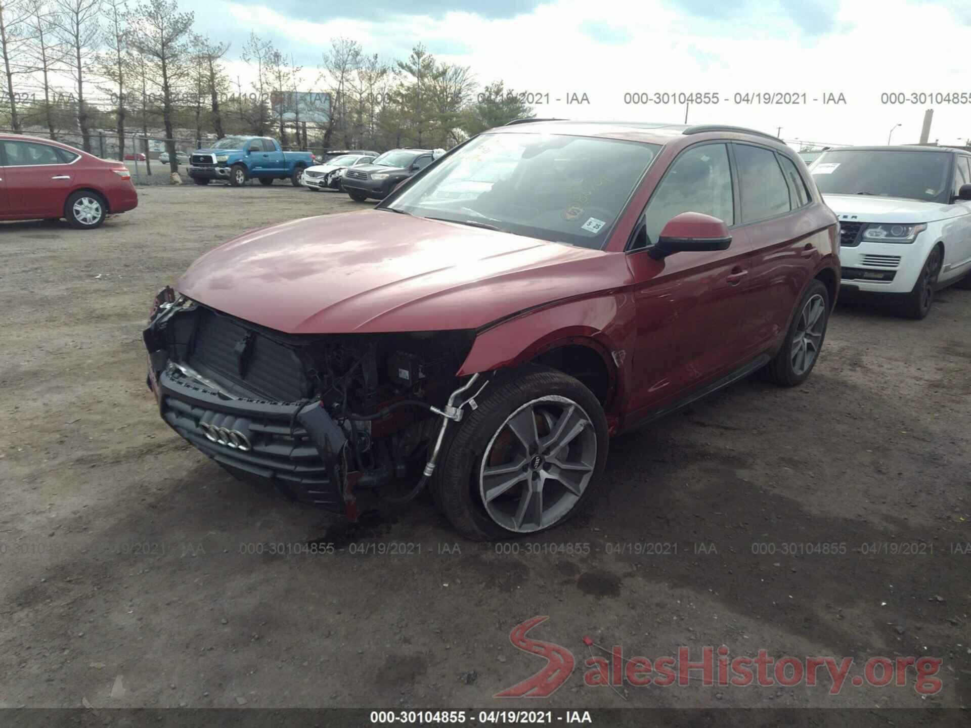 WA1BNAFY3L2086761 2020 AUDI Q5