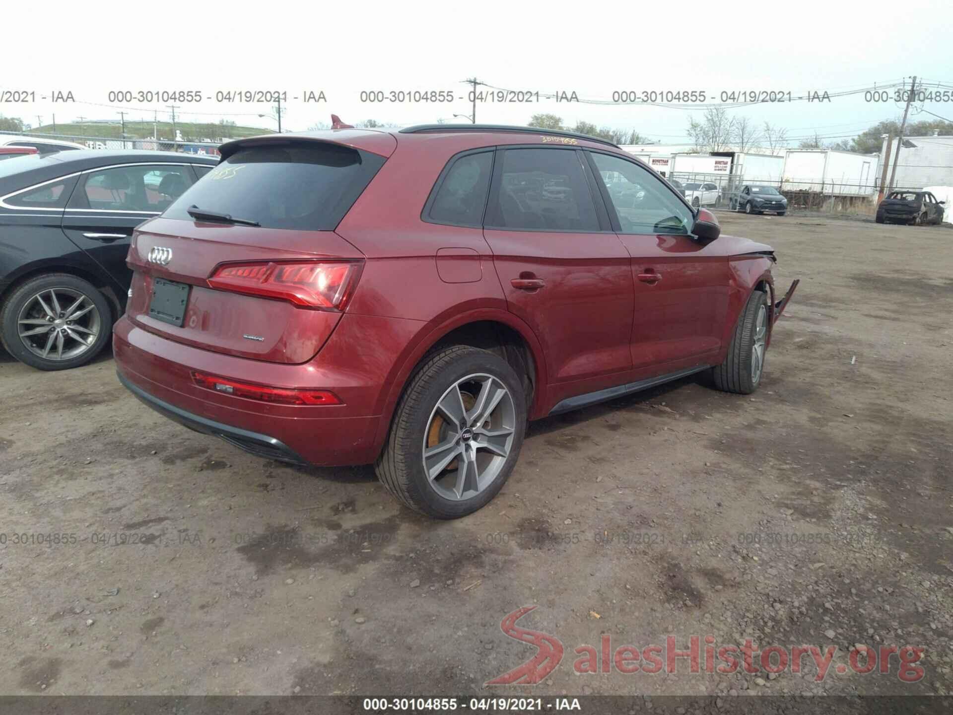 WA1BNAFY3L2086761 2020 AUDI Q5