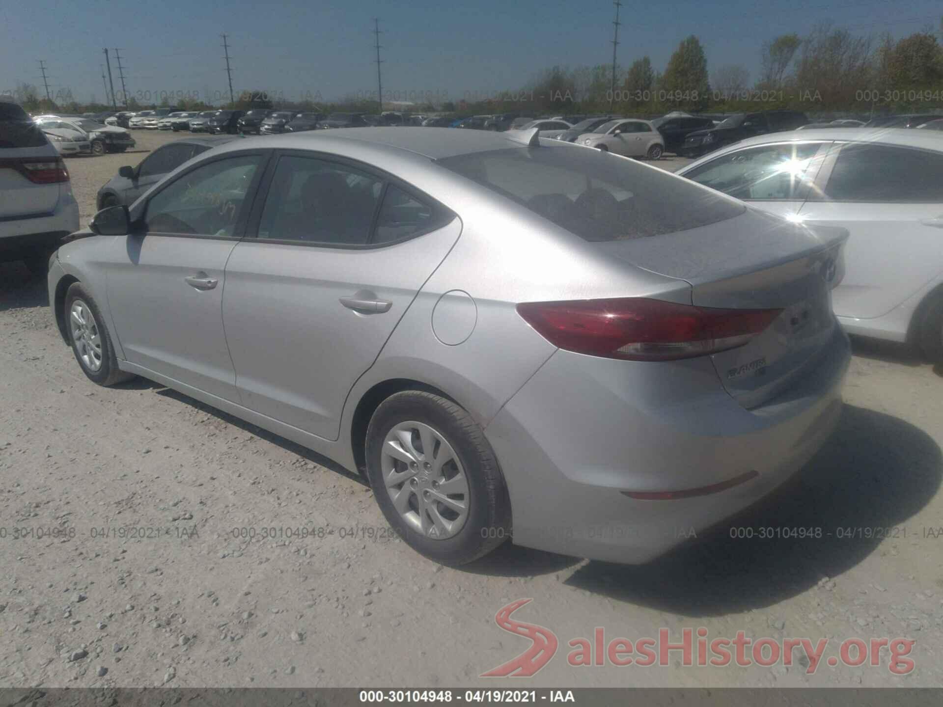 5NPD74LF5HH211469 2017 HYUNDAI ELANTRA