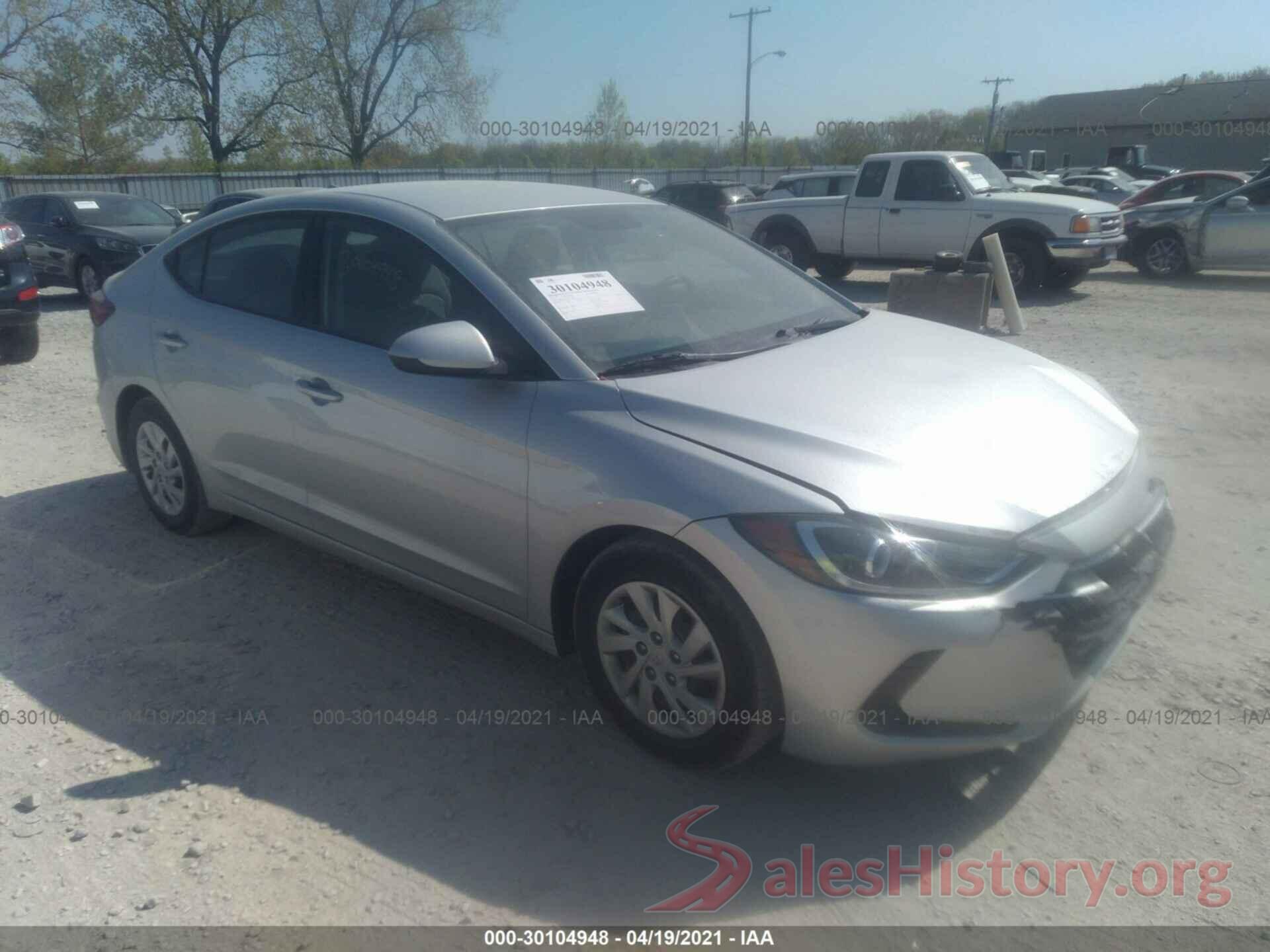 5NPD74LF5HH211469 2017 HYUNDAI ELANTRA