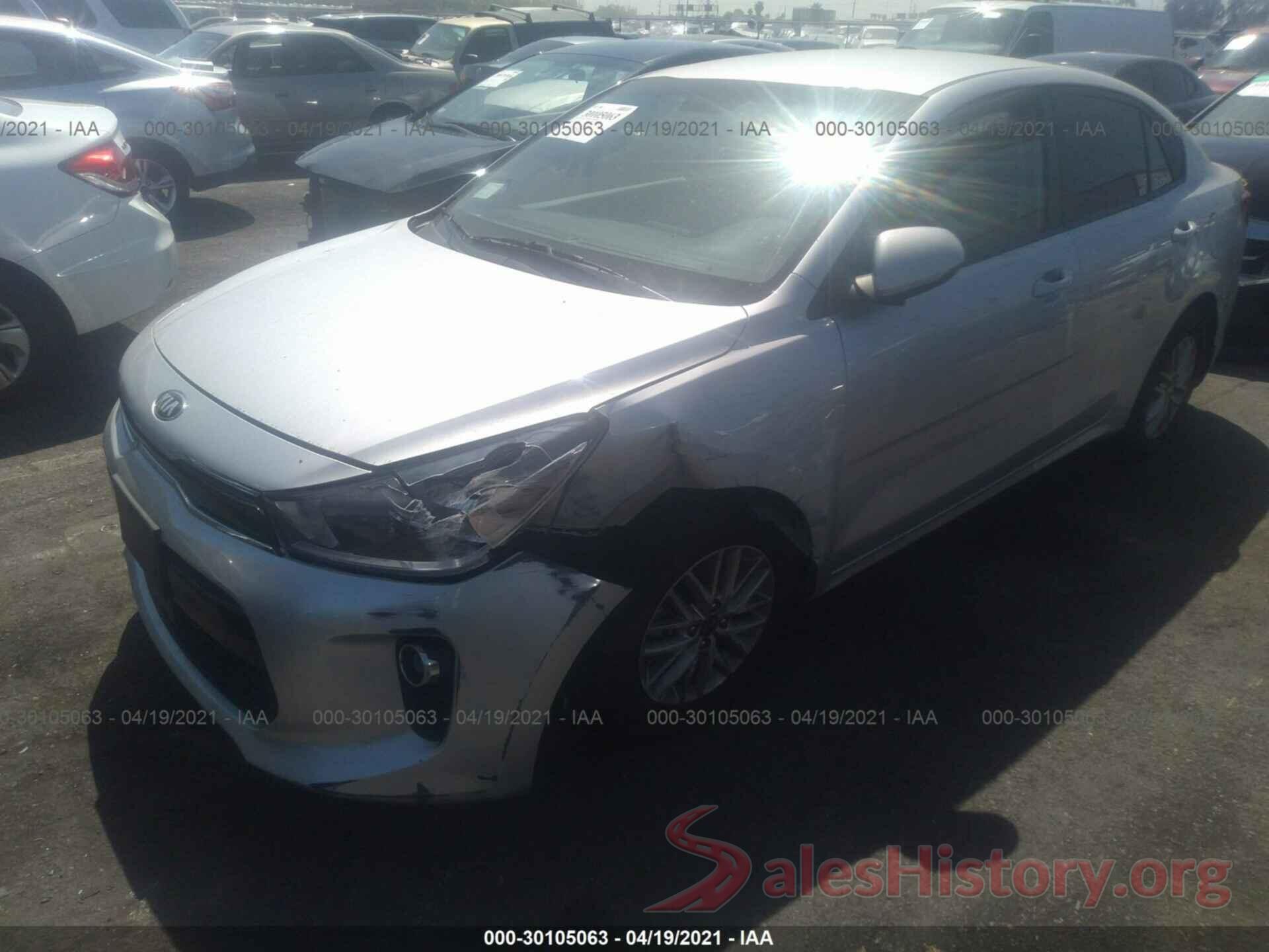 3KPA34AB8JE082328 2018 KIA RIO