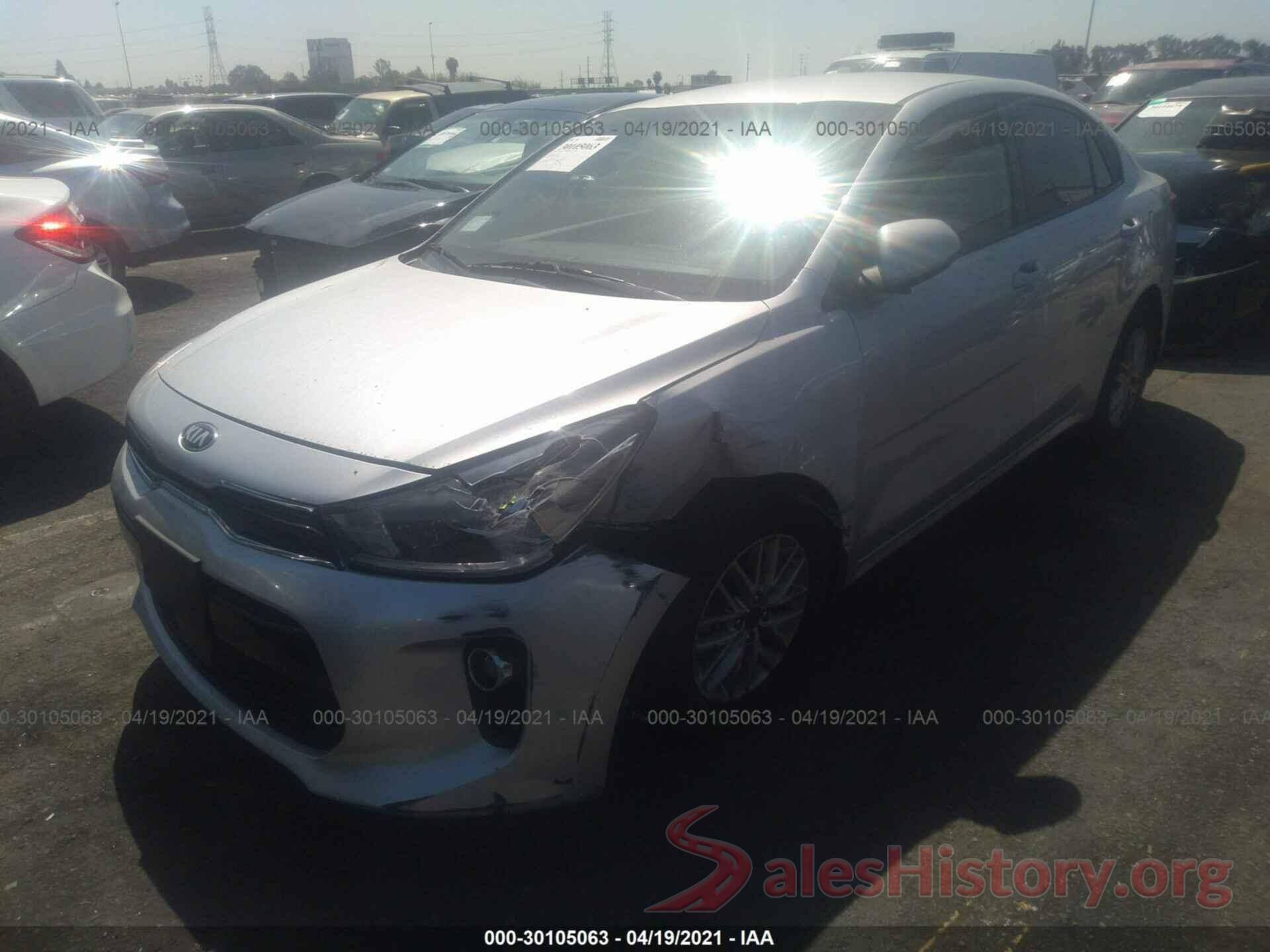 3KPA34AB8JE082328 2018 KIA RIO