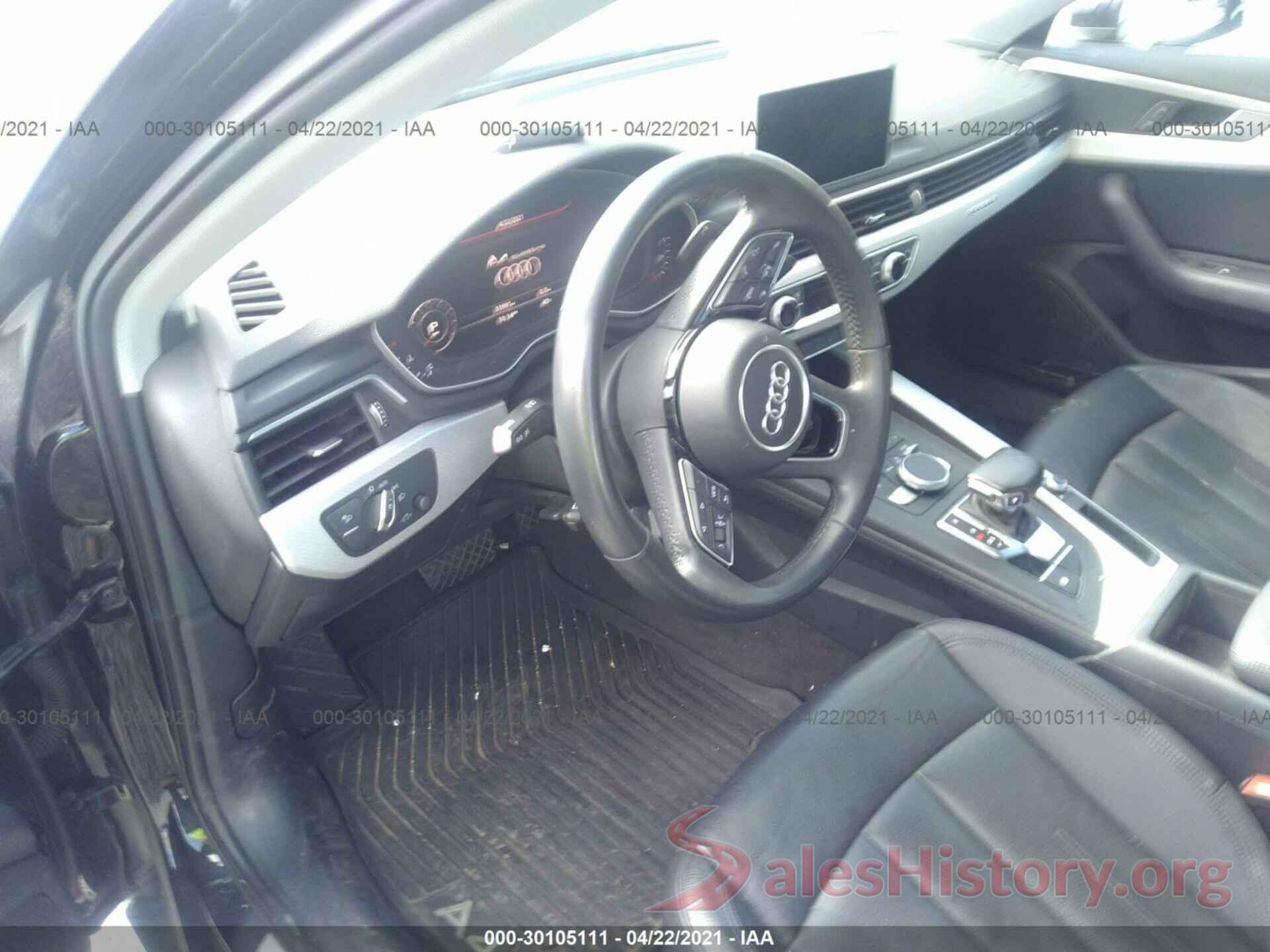 WAUDNAF45JN016506 2018 AUDI A4