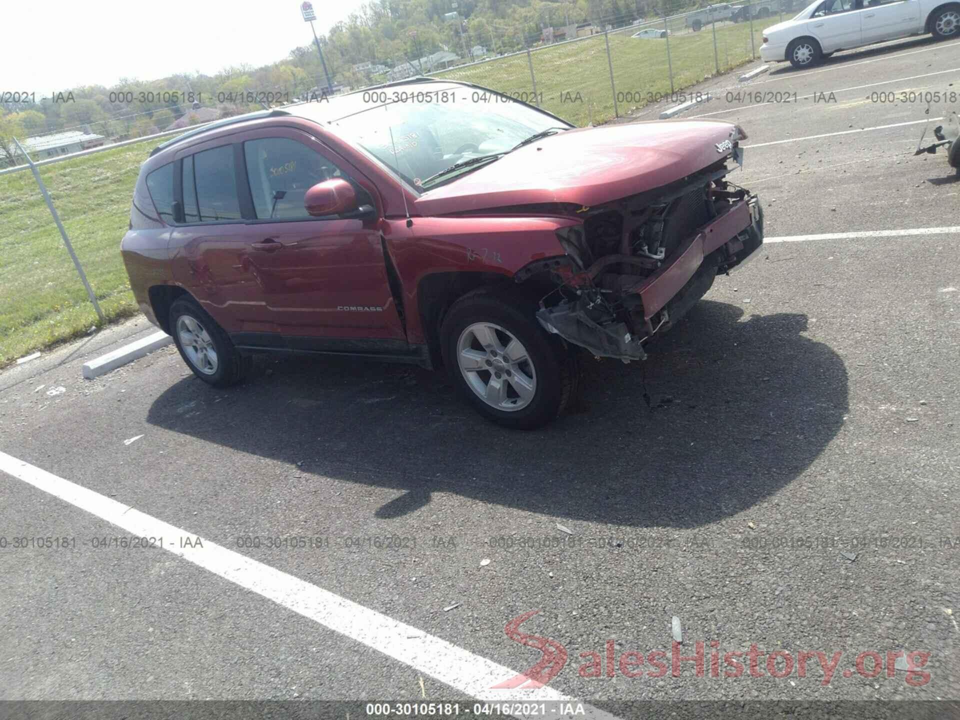 1C4NJCEA5HD117390 2017 JEEP COMPASS