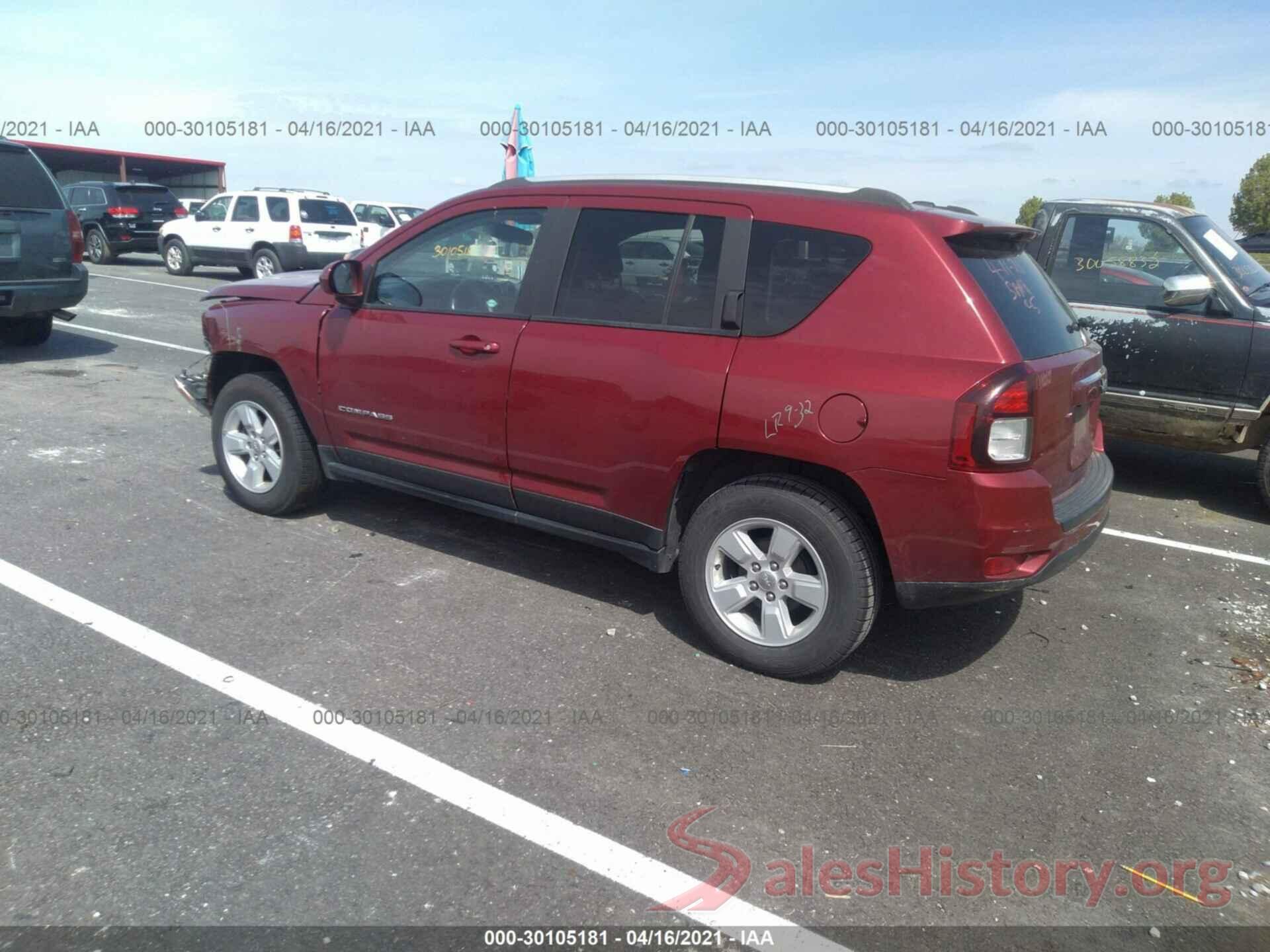 1C4NJCEA5HD117390 2017 JEEP COMPASS