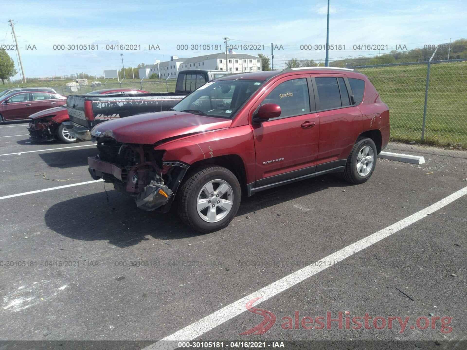 1C4NJCEA5HD117390 2017 JEEP COMPASS