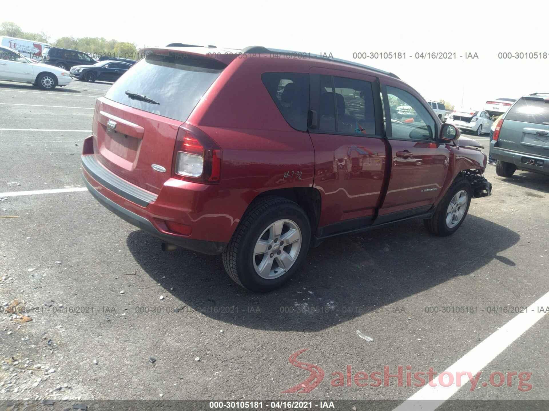 1C4NJCEA5HD117390 2017 JEEP COMPASS