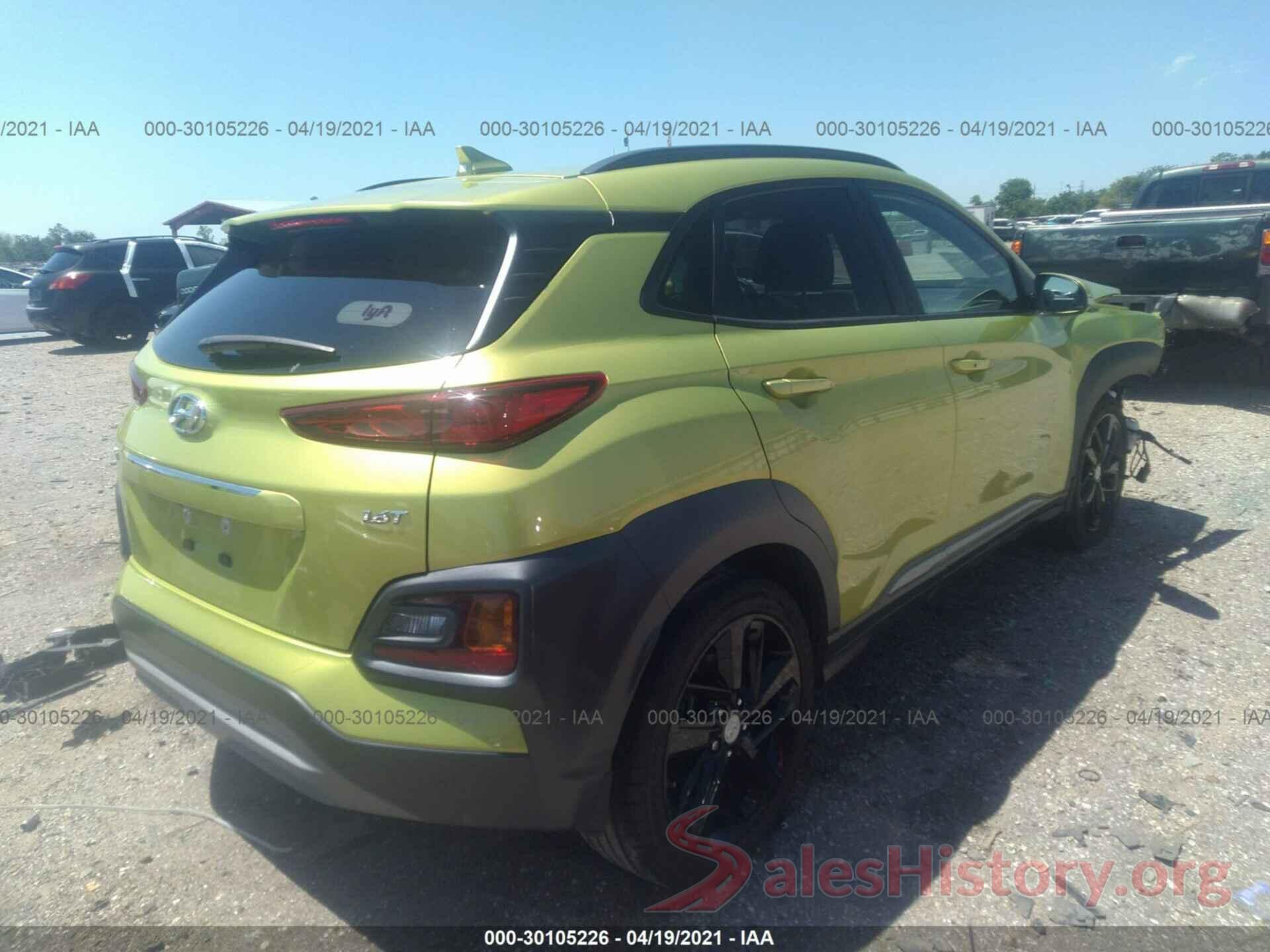 KM8K33A57KU389805 2019 HYUNDAI KONA