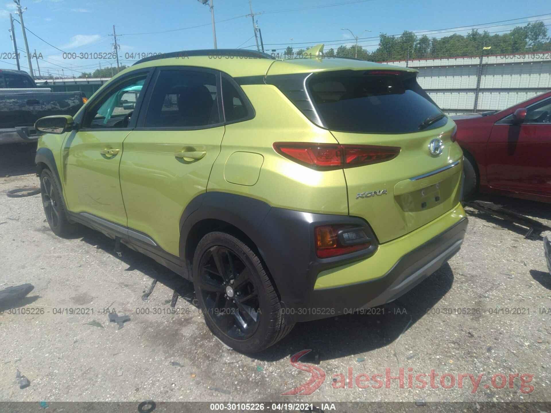 KM8K33A57KU389805 2019 HYUNDAI KONA