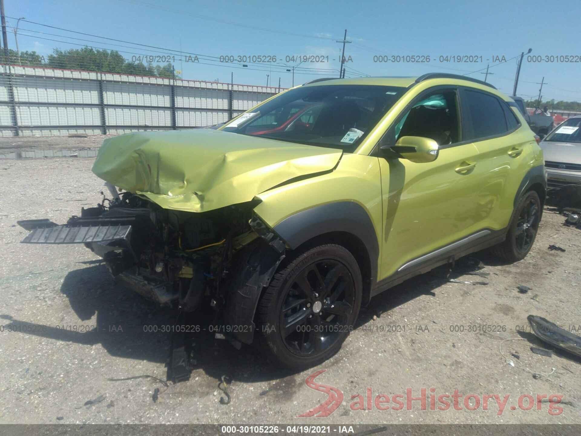 KM8K33A57KU389805 2019 HYUNDAI KONA