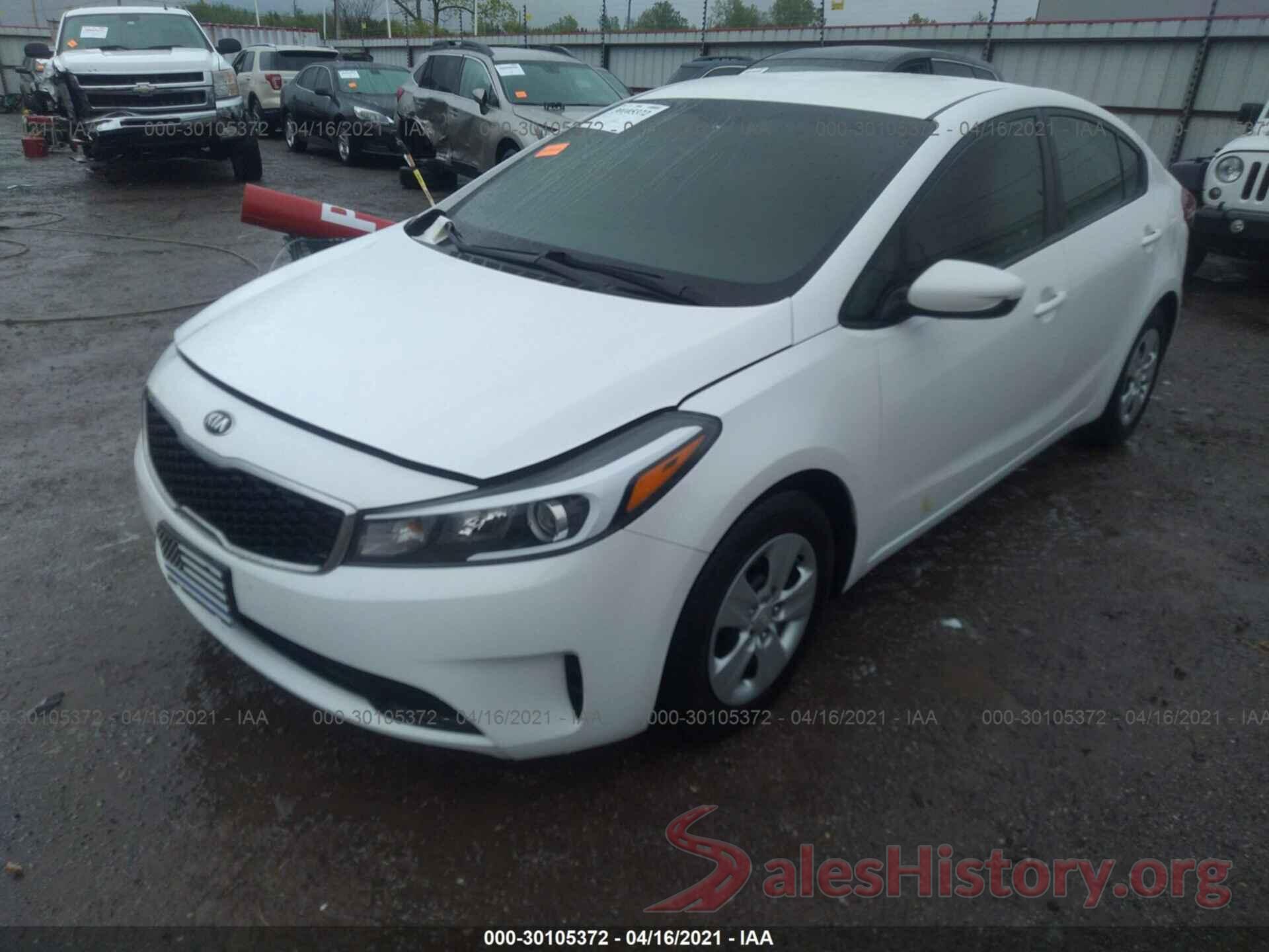 3KPFL4A75JE211482 2018 KIA FORTE