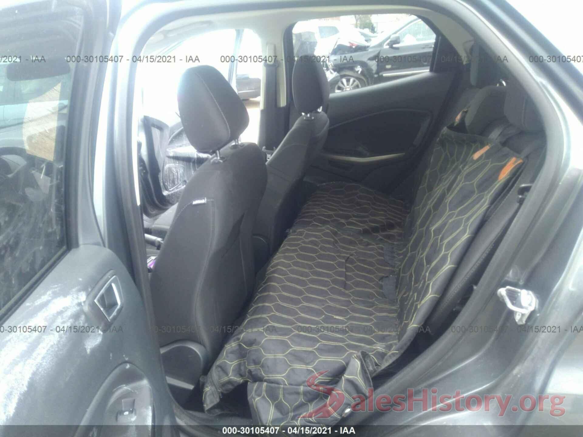 MAJ3S2GE2KC286459 2019 FORD ECOSPORT