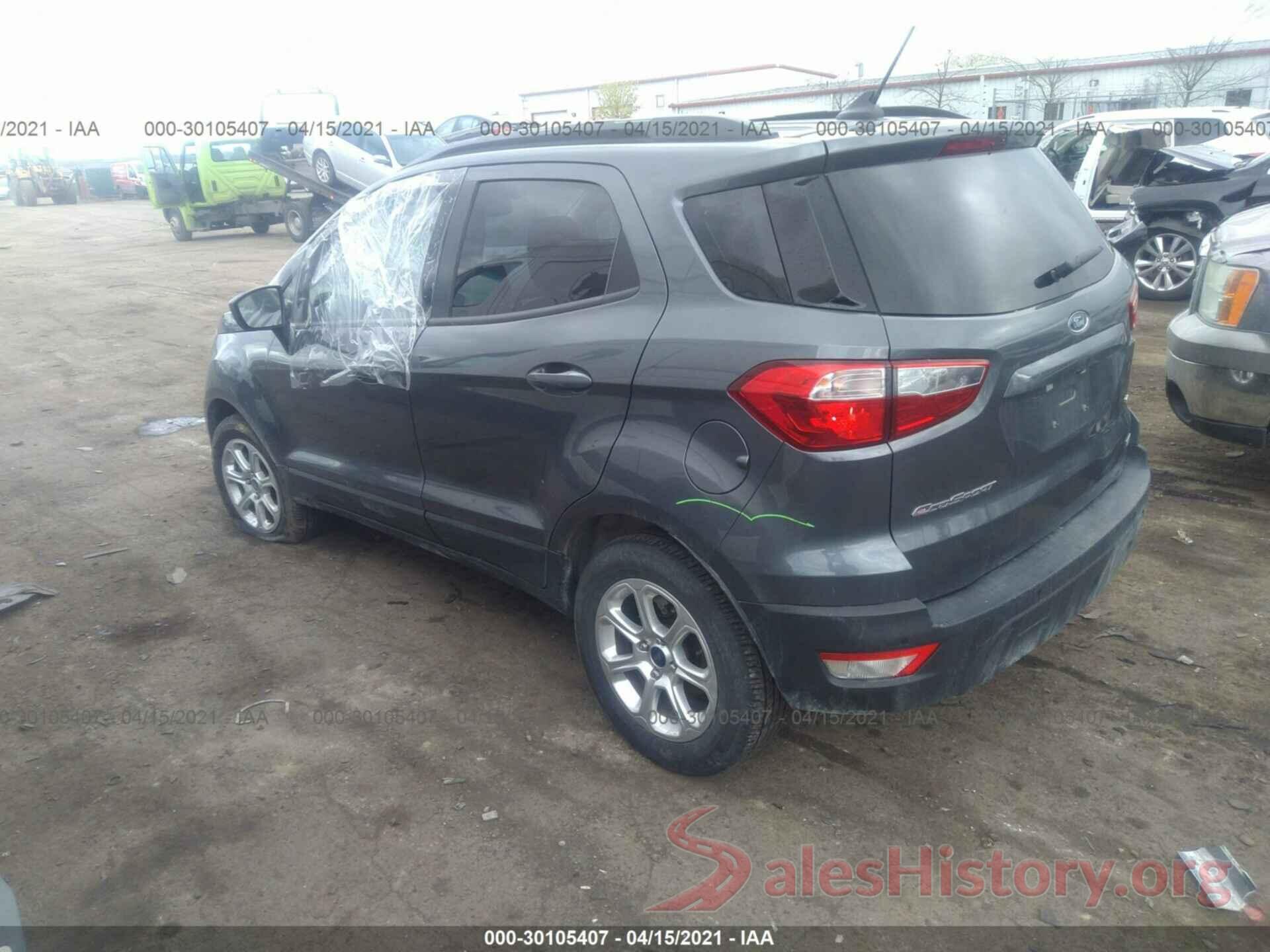 MAJ3S2GE2KC286459 2019 FORD ECOSPORT