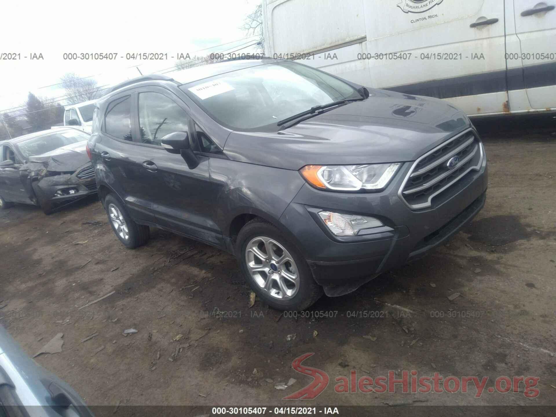 MAJ3S2GE2KC286459 2019 FORD ECOSPORT