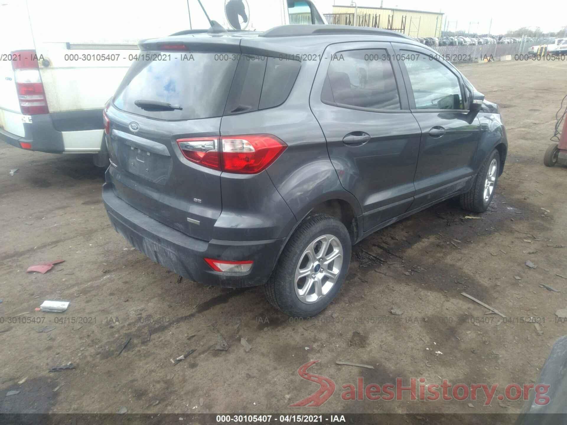 MAJ3S2GE2KC286459 2019 FORD ECOSPORT