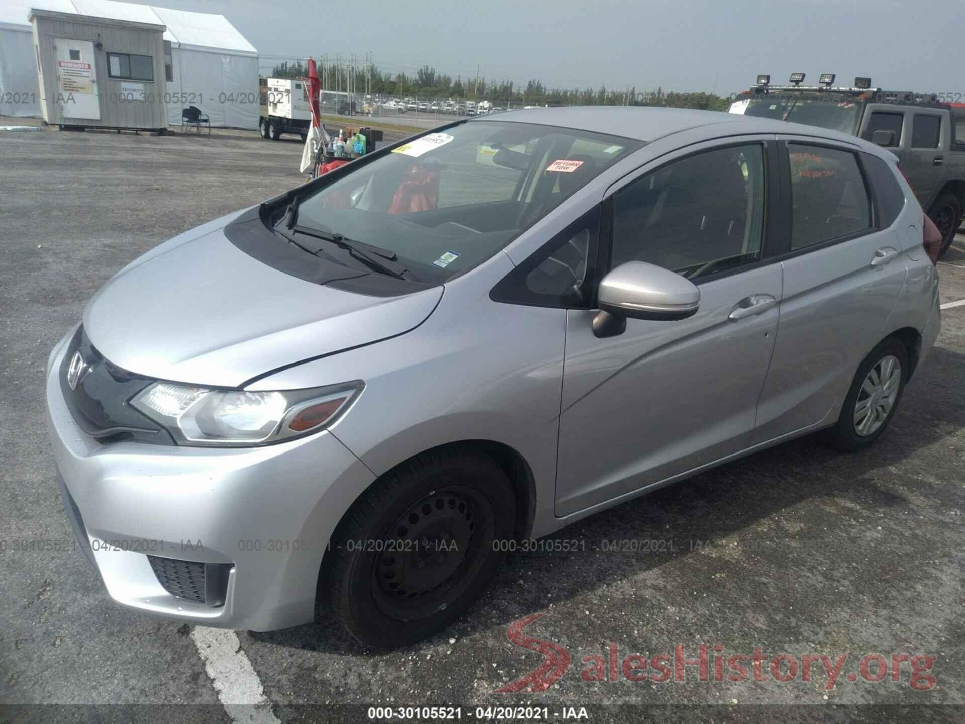 JHMGK5H51GX012986 2016 HONDA FIT