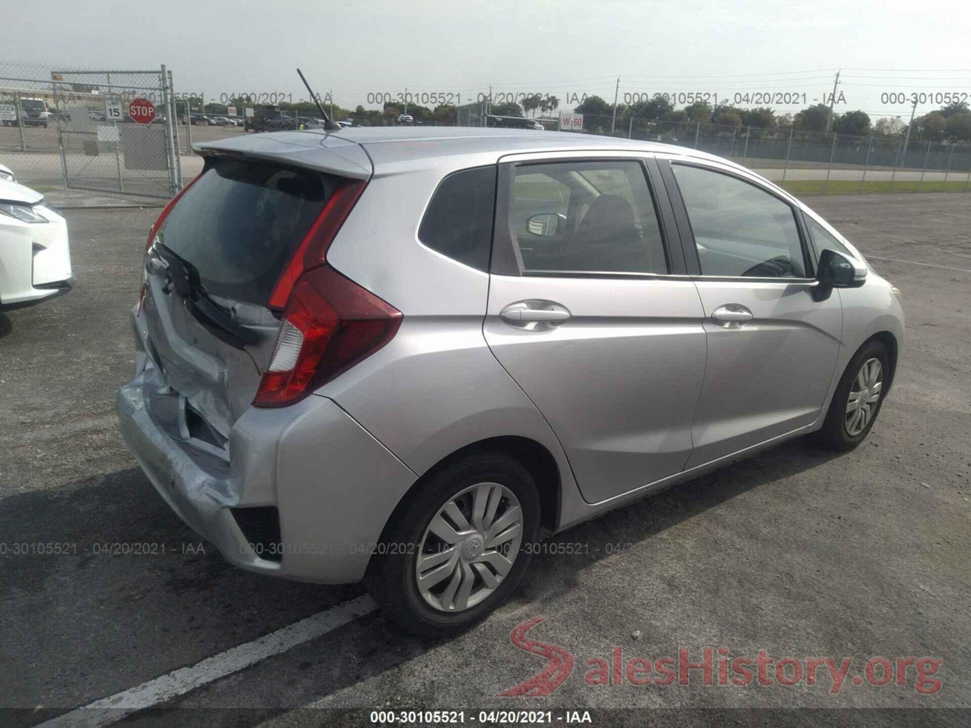 JHMGK5H51GX012986 2016 HONDA FIT