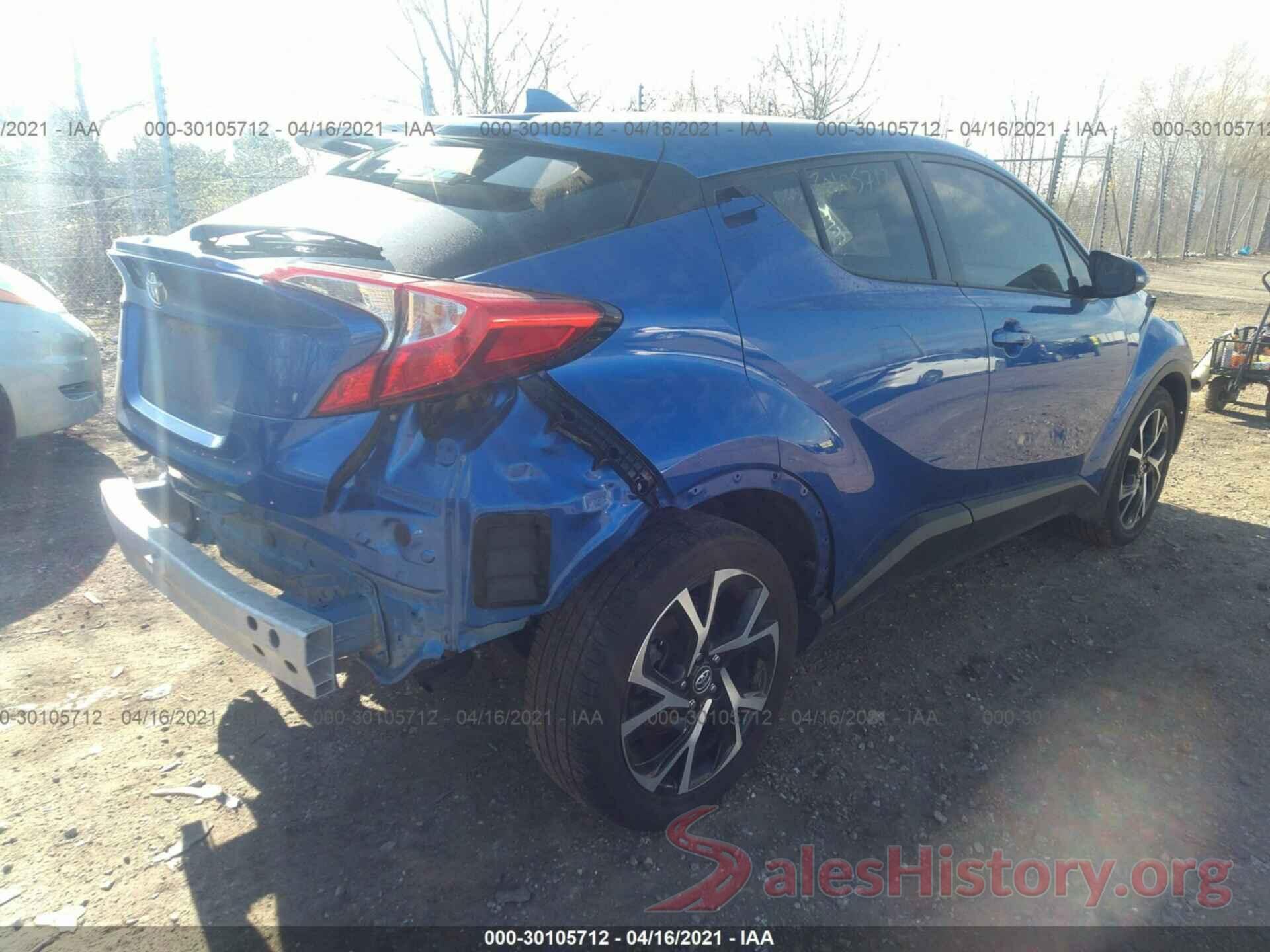 NMTKHMBX0JR038604 2018 TOYOTA C-HR