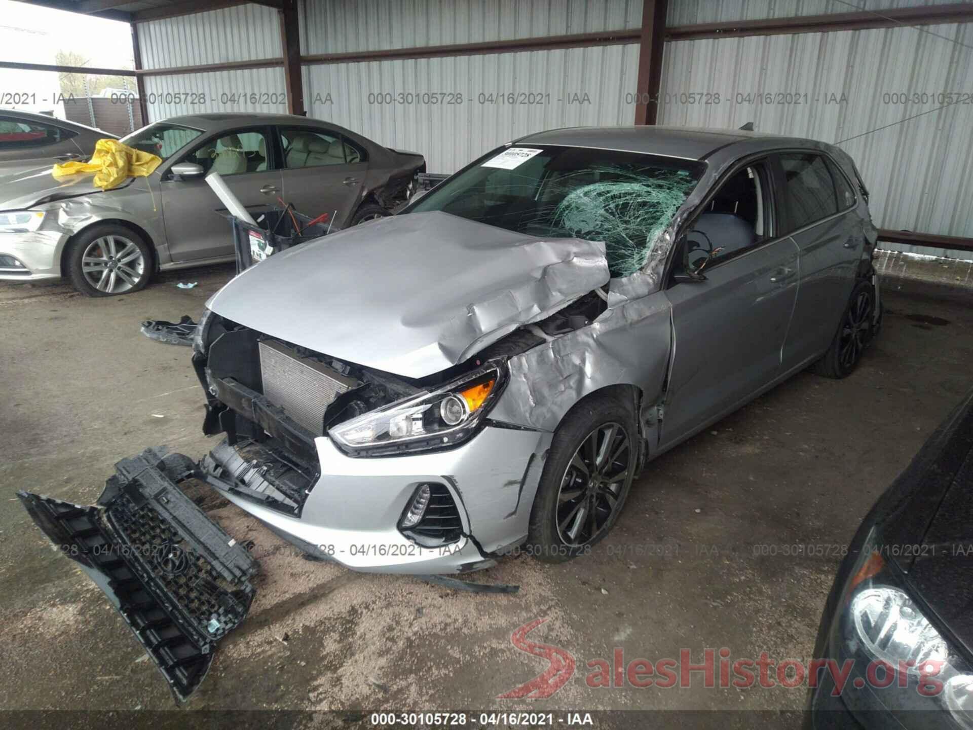 KMHH35LE5JU020118 2018 HYUNDAI ELANTRA GT