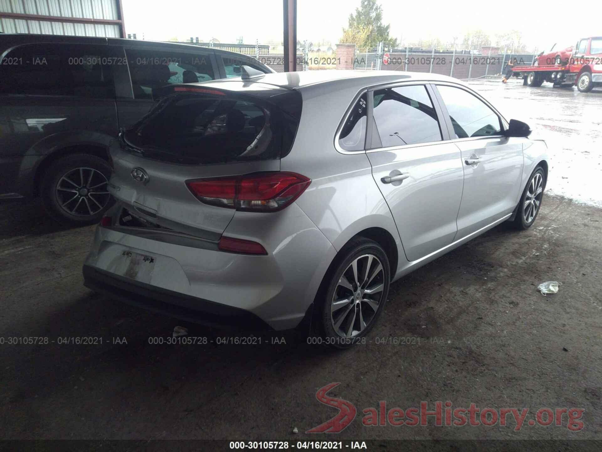 KMHH35LE5JU020118 2018 HYUNDAI ELANTRA GT